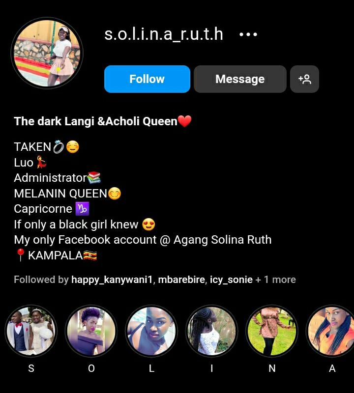 agang solina ruth acholi nudes